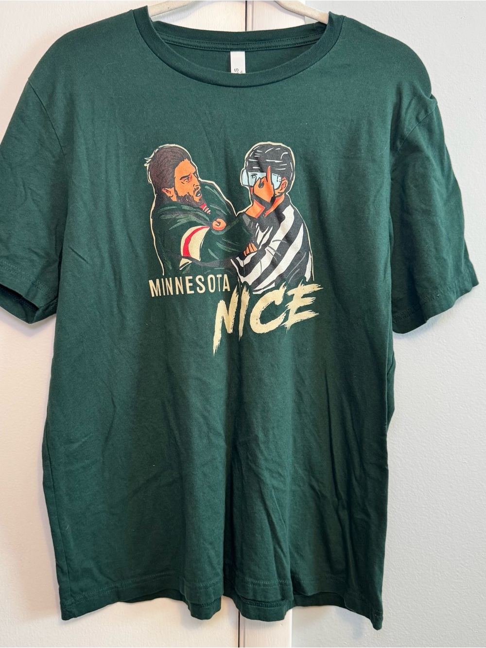Minnesota Wild Hockey. 'Minnesota Nice' Graphic Tee